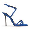 Kvinder Tony Bianco | azurblå crepe nomadehæle 80JR0R136