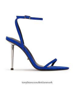 Kvinder Tony Bianco | azurblå ruskind myra hæle 80JR0R155