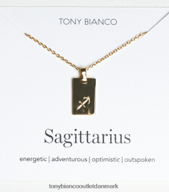 Kvinder Tony Bianco | guld skytten stjernetegn halskæde 80JR0R715