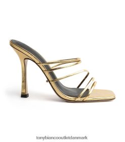 Kvinder Tony Bianco | guldfolie foxie hæle 80JR0R166