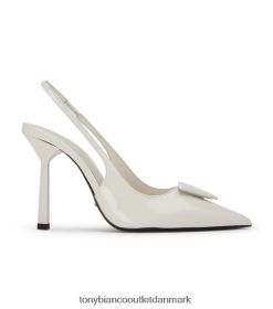 Kvinder Tony Bianco | hvid hi shine ingefærhæle 80JR0R332