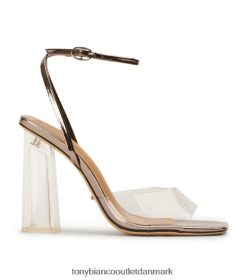 Kvinder Tony Bianco | klar vinylit/gunmetal glans nelani hæle 80JR0R218