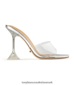 Kvinder Tony Bianco | klar vinylit/sølv serri hæle 80JR0R93