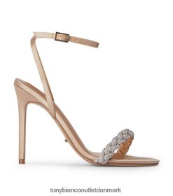 Kvinder Tony Bianco | nøgen satin kosta hæle 80JR0R76