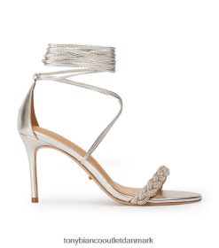 Kvinder Tony Bianco | sølv nappa metallic henley hæle 80JR0R275