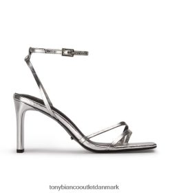 Kvinder Tony Bianco | sølvfolie corso hæle 80JR0R289