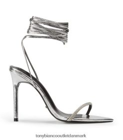 Kvinder Tony Bianco | sølvfolie makai hæle 80JR0R196