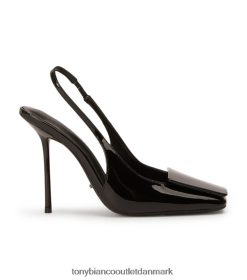 Kvinder Tony Bianco | sort patent rue heels 80JR0R47