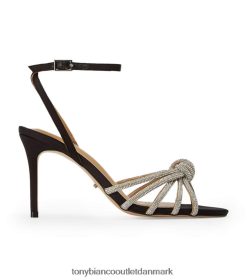 Kvinder Tony Bianco | sort satin helena hæle 80JR0R84